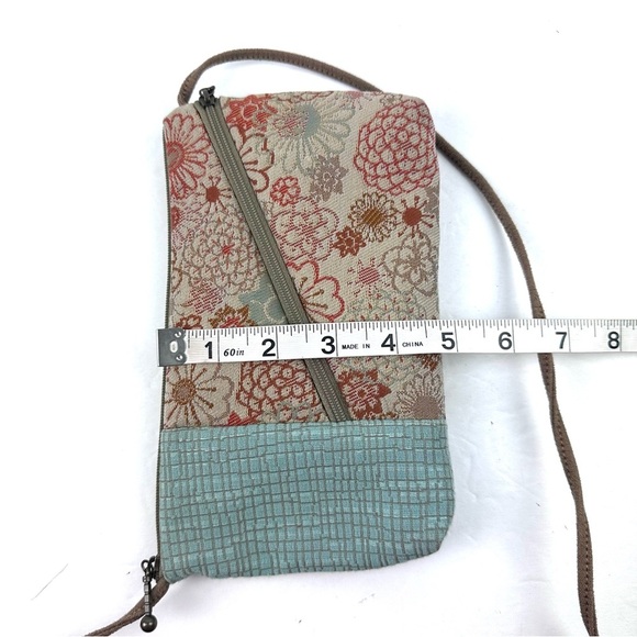 Maruca Tomboy Crossbody Bag Floral Tapestry Handbag Handmade Colorado Brand New - Picture 8 of 9
